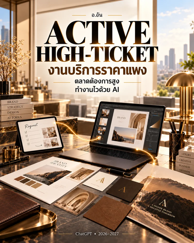 Active High Ticket: คนธรรมดารับงานแพงบน Etsy
