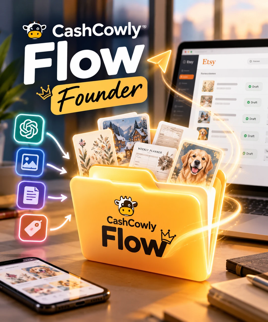 สัมมนา Etsy Digital Business Owner + High-Ticket God Mode